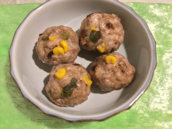 玉米堅果肉丸子-剩下的肉丸子1