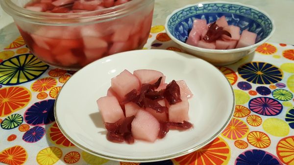 洛神醃蘿蔔-成品