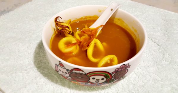 薑黃南瓜湯-海鮮薑黃南瓜湯