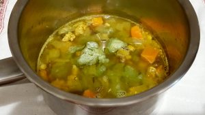 簡易版麵疙瘩-入鍋煮