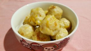 香煎冷凍花枝丸-測溫度