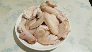 薑塊燉雞-雞肉川燙